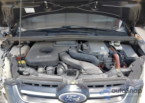 2013 Ford C-Max Hybrid Se from USA, damaged, VIN 1FADP5AUXDL511432